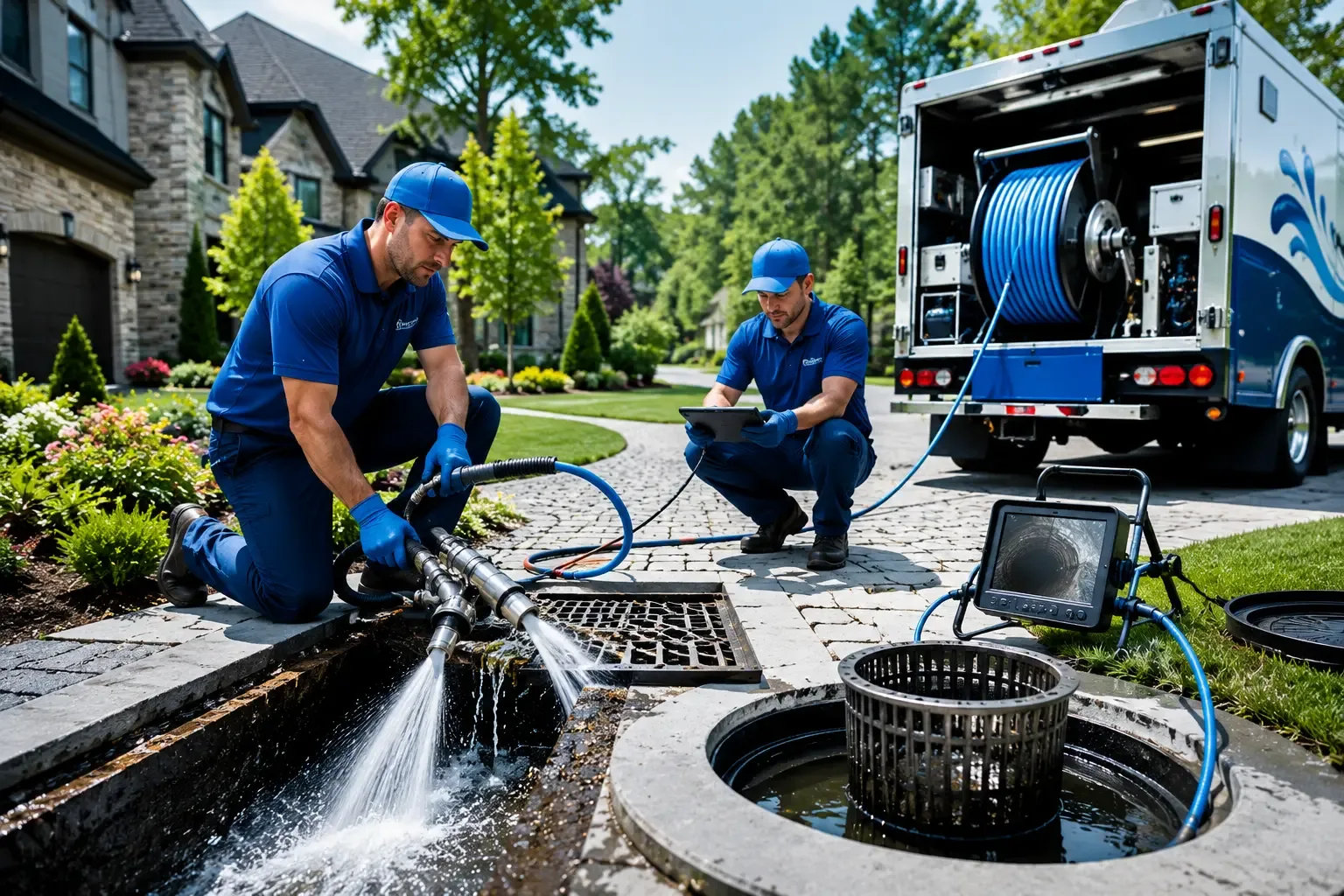 Local outdoor drain cleaning professionals in La Crosse, FL