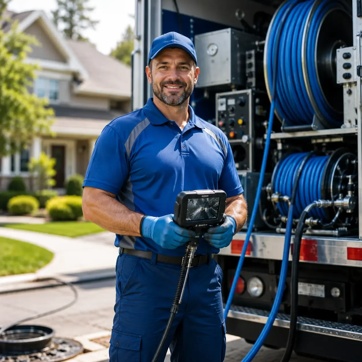 Local outdoor drain cleaning specialists in La Crosse, FL